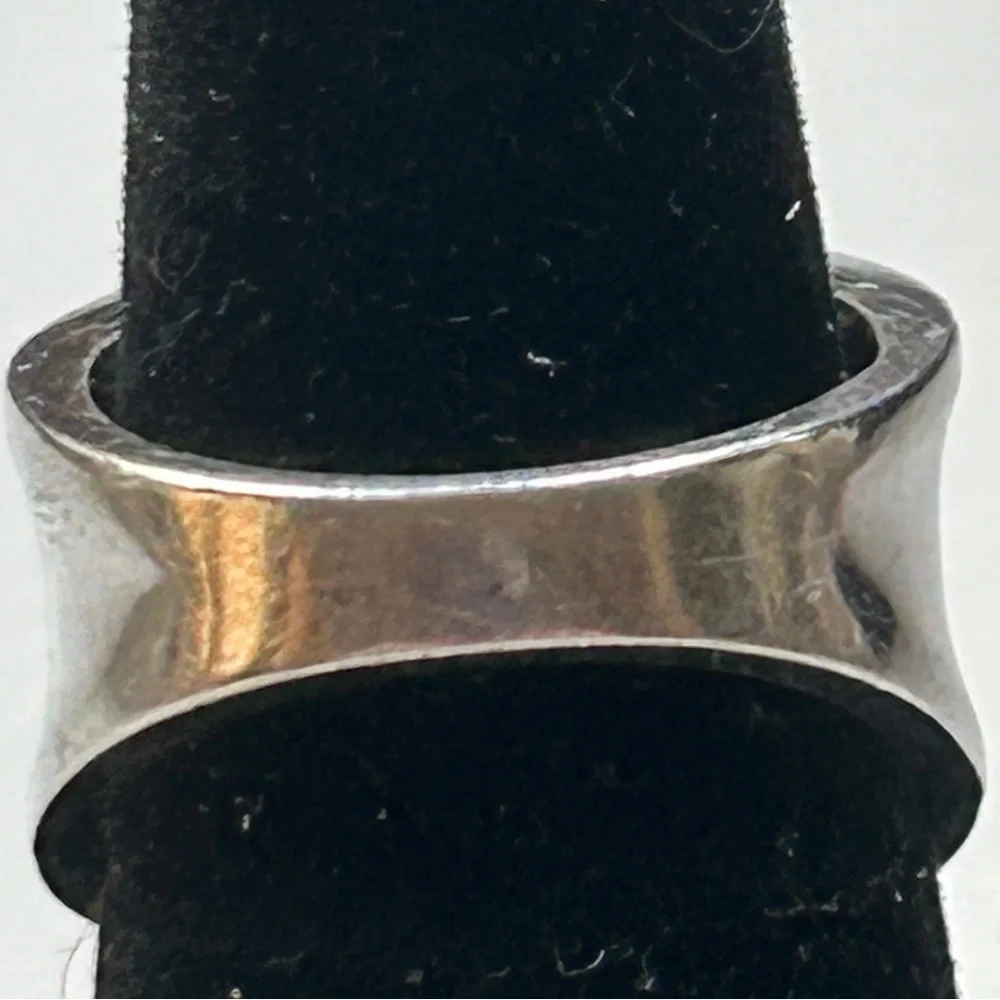 Silver Crystal Size 8 Multi-Row Statement Ring - Clear